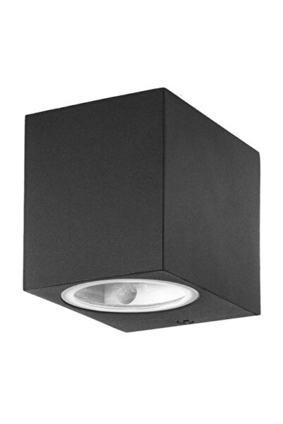 V-TAC Corp de iluminat de perete din aluminiu negru GU10 IP44