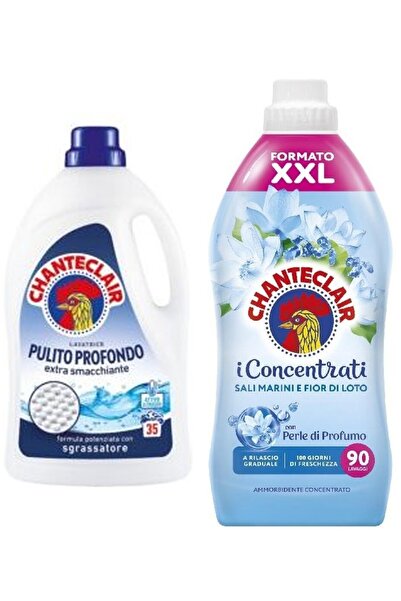 chante clair Set 2 Chanteclair Mixt: 1x lichid rufe curatare in profunzime, , 1575ml, 35 spalari, 1x rufe Saruri