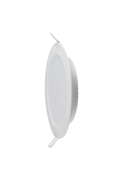 V-TAC Panou LED încastrat 12W 3000K Alb Cald Rotund IP20