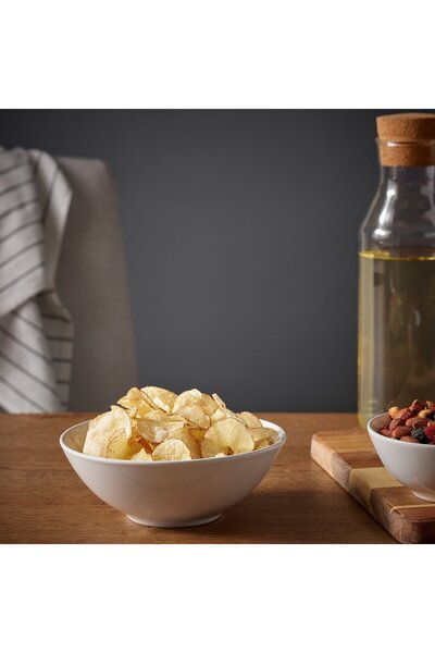 IKEA GODMIDDAG Bowl, white, 16 cm