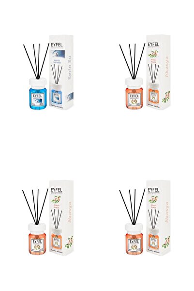 Eyfel Set 4 Mixt: 1x Odorizant camera bete , Cool Water, 120 ml, 3x Odorizant camera bete , Acacia,