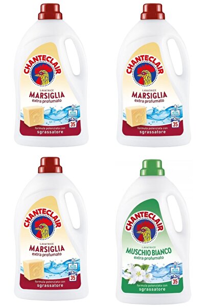 chante clair Set 4 Chanteclair Mixt: 3x lichid rufe Marsilia, , 1575ml, 35 spalari, 1x lichid rufe Mosc Alb, , 15