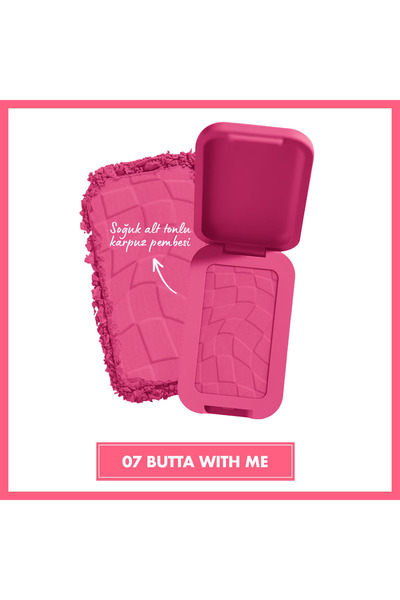NYX Buttermelt Blush Kremsi Pudra Allık 07 Butta With Me