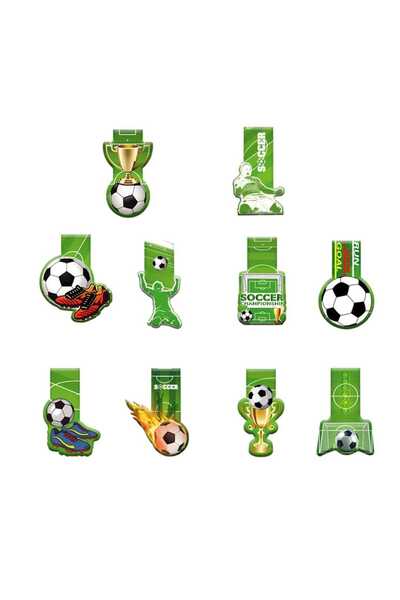 Apex -semne de carte magnetice fotbal set 10 buc