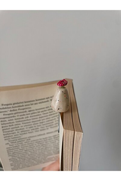 Nouis فاصل كتب من السيراميك مصنوع يدويًا