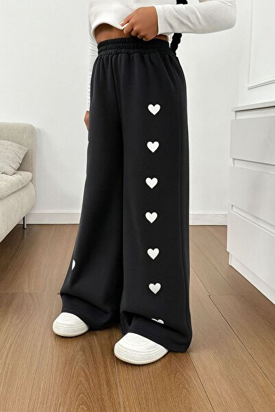 Le Vion Kadın Baggy Kalpli Mevsimlik Oversize Eşofman Pantolon