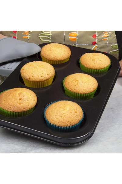 KTT 6-Piece Muffin Cake Mold Stylishly Designed Functional Product