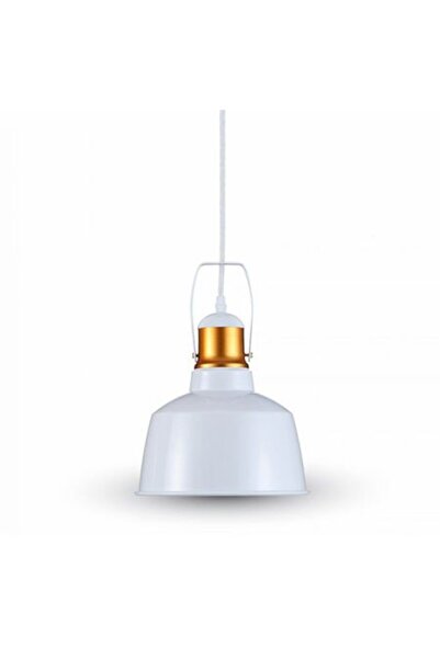 V-TAC Lustră suspendată E27 60W IP20 Aluminiu Alb