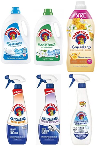 chante clair Set 6 Chanteclair Mixt: 1x lichid rufe Bicarbonat, , 1575ml, 35 ...