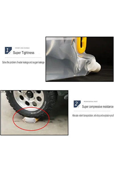 KTT Durable Plastic Beverage Bag 2 Liters Stylishly Designed Functional Product