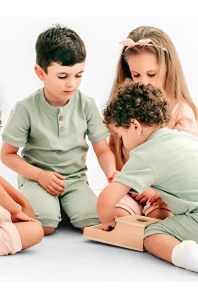 dura kidz Pistachio color pajamas for boys and girls made of soft cotton.