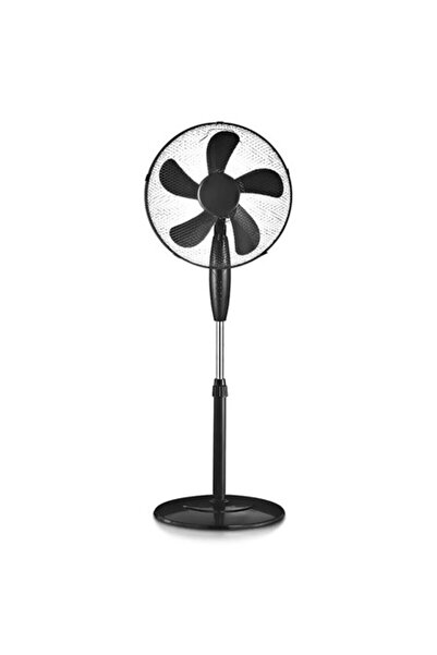 V-TAC Ventilator vertical negru de 16 inch, 125 cm, 55W