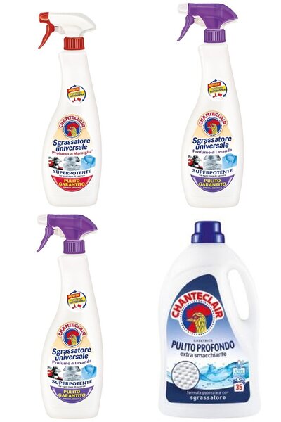 chante clair Set 4 Chanteclair Mixt: 1x universal Marsilia, 600 ml, 2x univer...