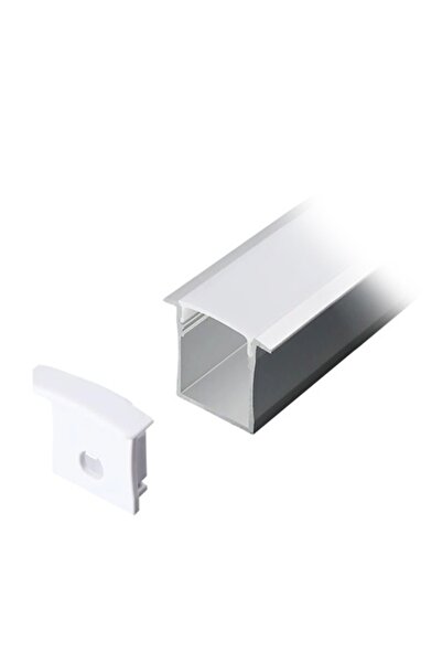 V-TAC Profil LED din aluminiu alb 2m 30 x 20 mm