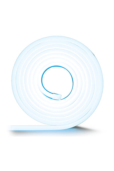 Ibiza Light Bandă LED Neon Flex 5m IP65 6000K Alb Rece