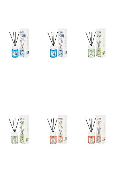 Eyfel Set 6 Mixt: 2x Odorizant camera bete , Cool Water, 120 ml, 2x Odorizant camera bete , Iasomie,