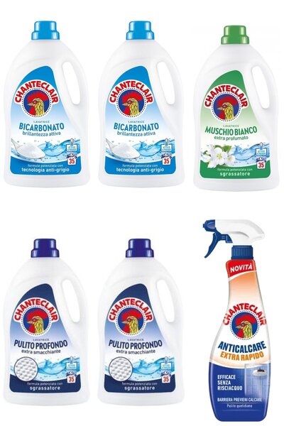 chante clair Set 6 Chanteclair Mixt: 2x lichid rufe Bicarbonat, , 1575ml, 35 ...