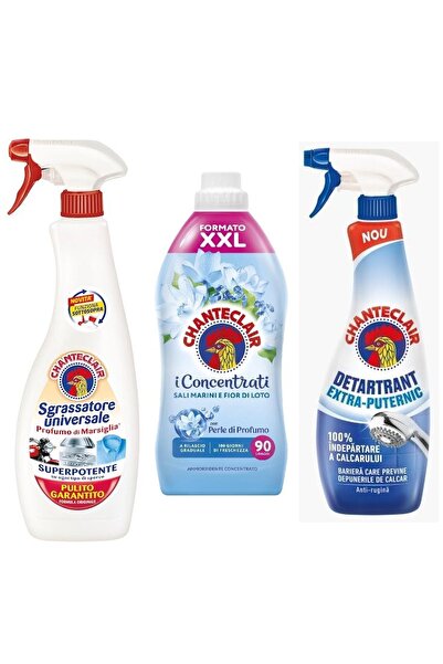 chante clair Set 3 Chanteclair Mixt: 1x universal Marsilia , 600 ml, 1x rufe ...