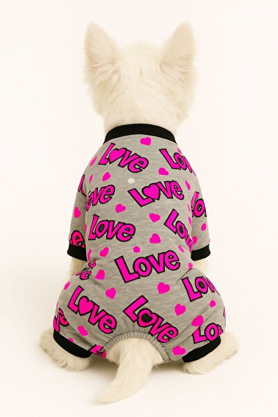 DOGİ&DOG ملابس الكلاب من نوع Little Breed Love Pink Neon، ملابس الكلاب، ملابس...