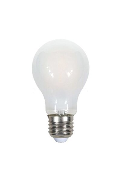 V-TAC LED филаментна крушка A60 E27 5W 2700K Топло бяла, матирано стъкло