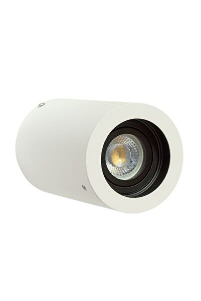 V-TAC Round White Wall Light Fixture GU10 Aluminum