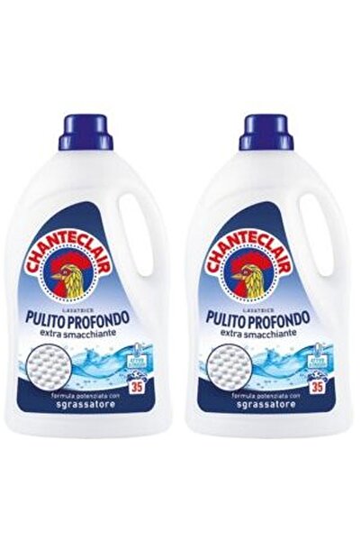 chante clair Set of 2 x Deep cleaning liquid laundry detergent, Chanteclair, 1575ml, 35 washes