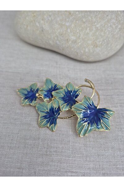 PİNA HEDİYELİK AKSESUAR Taşlı Broş Çiçek Dal Ağaç Yaprak Papatya Şekilli Yaka İğnesi Öğretmenler Günü Hediyesi