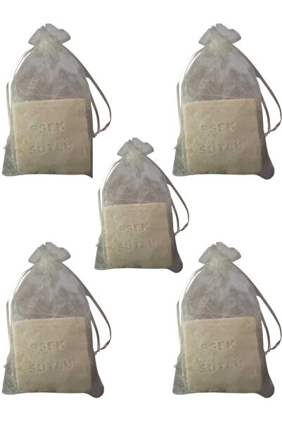 Dr.Dermalok مجموعة من 5 صابون حليب الحمار مصنوع يدويًا 125 جرام.