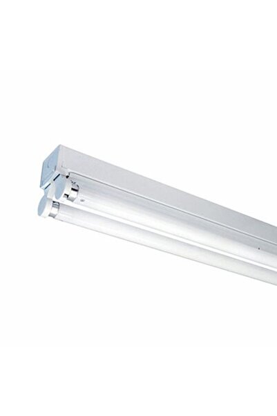 V-TAC LED осветително тяло тип тръба 2x60 см IP20 Бял алуминий