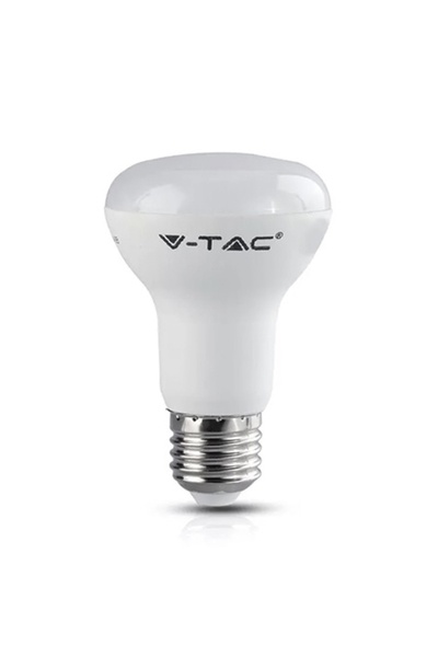 V-TAC Bec LED R63 E27 8W 3000K Alb Cald Cip Samsung