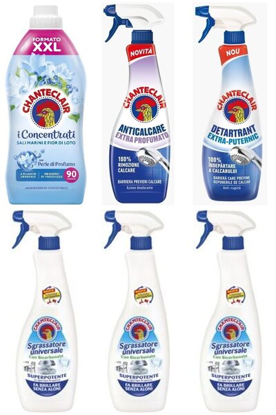 chante clair Set 6 Chanteclair Mixt: 1x rufe Saruri Marine Flori Lotus , 1800...