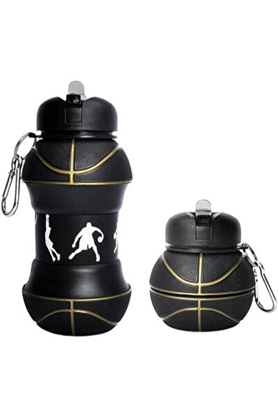 KTT Basketball Ball Designed Accordion Water Bottle Stylishly Designed Functional Product