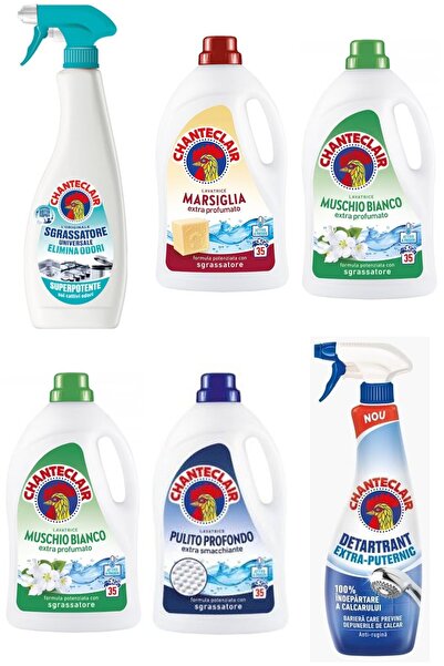 chante clair Set 6 Chanteclair Mixed: 1x Universal Anti-Odor Spray, , 600 ml, 1x Marseille laundry liquid, , 1575ml,