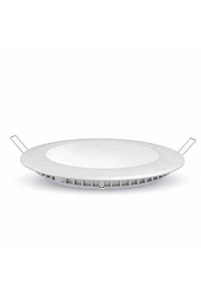V-TAC Panou LED rotund încastrat de 24W, alb cald 3000K