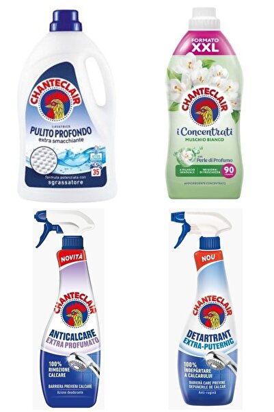chante clair Set 4 Chanteclair Mixt: 1x lichid rufe curatare in profunzime, , 1575ml, 35 spalari, 1x rufe Mosc Al