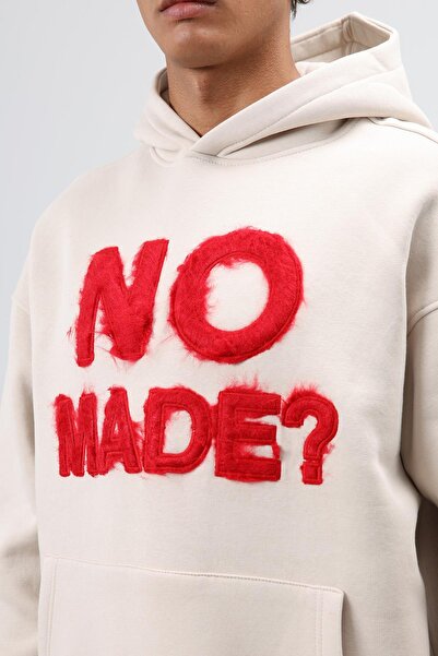 VAMOSCLO oversized με τύπωμα με κουκούλα Φούτερ Πέτρα