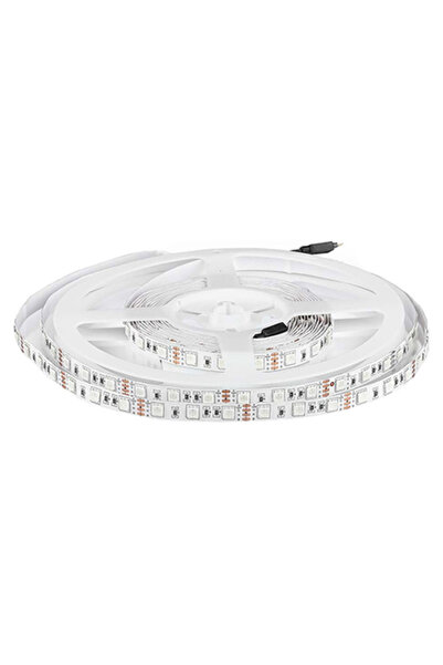 V-TAC Bandă LED SMD5050 60 LED-uri/m Galben IP20 5m 12V