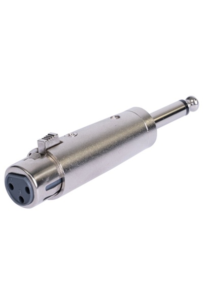 OEM ADAPTOR XLR MAMA - JACK 6.35 TATA MONO METAL
