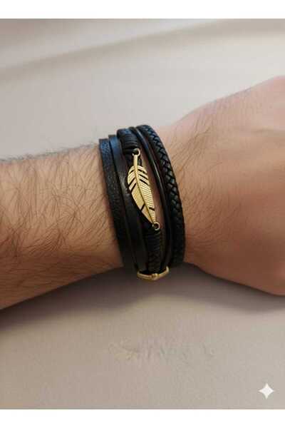 Kaan Accessoire Vector Feather Detail Free Spirit Bracelet