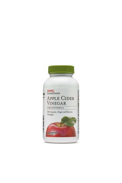 gncshop GNC Superfoods Apple Cider Vinegar, Apple Cider Vinegar, 120 Tablets