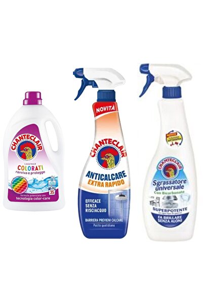 chante clair Set 3 Chanteclair Mixed: 1x Color laundry liquid, , 1575ml, 35 w...