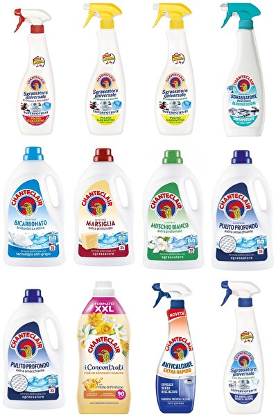 chante clair Set 12 Chanteclair Mixt: 1x universal Marsilia, 600 ml, 2x unive...