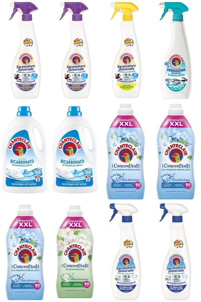 chante clair Set 12 Chanteclair Mixt: 2x universal Lavanda, 600 ml, 1x univer...