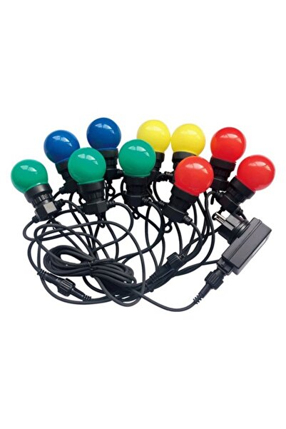 V-TAC Ghirlandă luminoasă LED festivă IP44 5m 10x0.5W RGBY