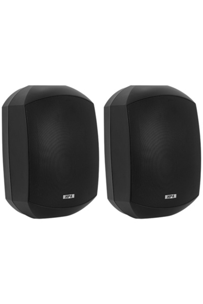 HPA WS-800BK Set de 2 boxe de exterior rezistente la intemperii, IP66, 100W R...