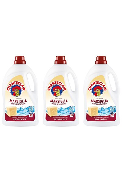 chante clair Set of 3 x Marseille liquid laundry detergent, Chanteclair, 1575ml, 35 washes