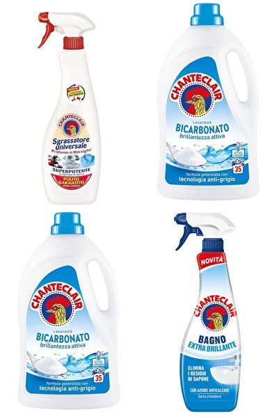 chante clair Set 4 Chanteclair Mixt: 1x Marsilia universală, 600 ml, 2x bicar...