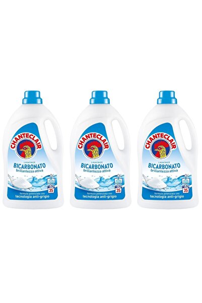 chante clair Set of 3 x Liquid Laundry Detergent with Bicarbonate, Chanteclair, 1575ml, 35 washes