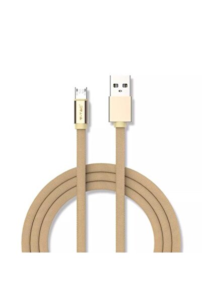 V-TAC Cablu Micro USB Ediția Ruby 1m, Auriu