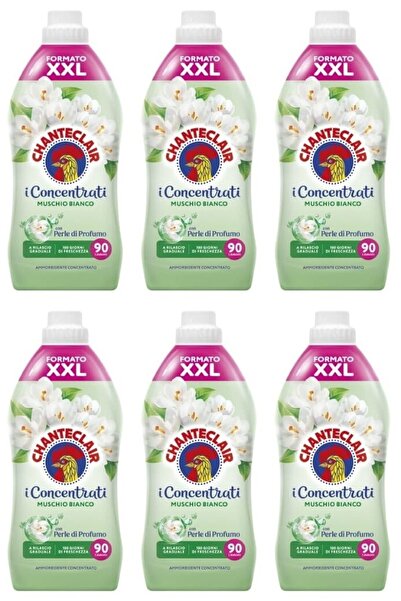 chante clair Set 6 x Balsam de rufe Mosc Alb Chanteclair, 1800 ml, 90 spalari